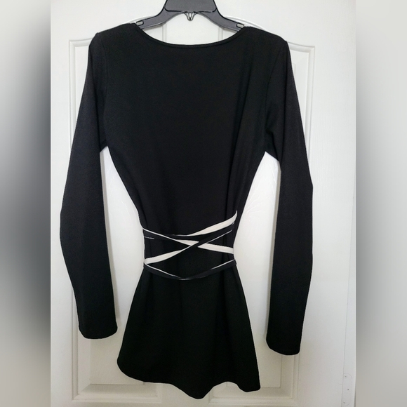 Chloe Colette Black Clair Wrap Tunic - L - Picture 5 of 7